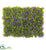 Silk Plants Direct x 6” Purple & Green Clover Mat - Pack of 1