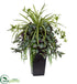 Silk Plants Direct Wandering Jew and Spider Plant - Pack of 1