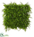 Silk Plants Direct Lush Mediterranean Artificial Fern Wall Panel - Pack of 1