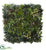Silk Plants Direct x 3’ Greens & Fern Artificial Living Wall UV Resist - Pack of 1