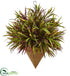 Silk Plants Direct Autumn Grass Hanging Basket Artificial Plant - Pack of 1