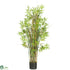 Silk Plants Direct Bamboo Grass - Green - Pack of 1