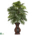 Silk Plants Direct Areca Palm - Green - Pack of 1
