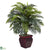 Silk Plants Direct Areca - Green - Pack of 1