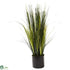 Silk Plants Direct Onion Grass Plant - Pack of 1