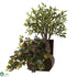 Silk Plants Direct Olive Tree & Grape Leaf - Pack of 1