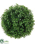 Silk Plants Direct Boxwood Ball - Green - Pack of 24