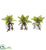 Silk Plants Direct Dusty Succulent Artificial Plant - Pack of 1