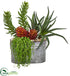 Silk Plants Direct Mixed Succulent Garden Artificial Plant - Pack of 1