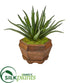Silk Plants Direct Aloe Artificial Plant - Pack of 1