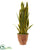 Silk Plants Direct Sansevieria Artificial Plant - Pack of 1