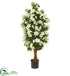 Silk Plants Direct Azalea Artificial Tree - Pack of 1