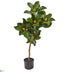 Silk Plants Direct Magnolia Leaf Artificial Tree - Pack of 1