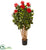 Silk Plants Direct Hibiscus Artificial Tree - Pack of 1