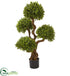 Silk Plants Direct Four Ball Boxwood Artificial Topiary Tree - Pack of 1