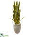 Silk Plants Direct Sansevieria Artificial Plant - Pack of 1