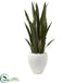 Silk Plants Direct Sansevieria Artificial Plant - Pack of 1