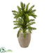 Silk Plants Direct Double Cycas Artificial Plant - Pack of 1