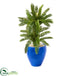 Silk Plants Direct Double Cycas Artificial Plant - Pack of 1