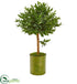 Silk Plants Direct Olive Topiary Artificial Tree - Pack of 1