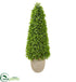 Silk Plants Direct Eucalyptus Topiary Artificial Tree - Pack of 1