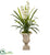 Silk Plants Direct Cymbidium Orchid Artificial Plant - Pack of 1