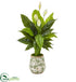 Silk Plants Direct Spathiphyllum Artificial Plant - Pack of 1