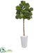 Silk Plants Direct Fiddle Leaf Fig Artificial Tree - Pack of 1