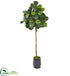 Silk Plants Direct Fiddle Leaf Fig Artificial tree - Pack of 1