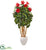 Silk Plants Direct Hibiscus Artificial Tree - Pack of 1