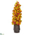Silk Plants Direct Autumn Maple Artificial Tree - Pack of 1