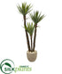 Silk Plants Direct Yucca Artificial Tree - Pack of 1