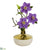 Silk Plants Direct Anemone Artificial Arrangement - Purple - Pack of 1