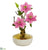 Silk Plants Direct Anemone Artificial Arrangement - Pink - Pack of 1