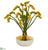 Silk Plants Direct Baby Breath Artificial Arrangement - Yellow - Pack of 1