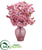 Silk Plants Direct Cherry Blossom Artificial Arrangement - Pink - Pack of 1