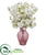 Silk Plants Direct Cherry Blossom Artificial Arrangement - Pink - Pack of 1
