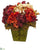 Silk Plants Direct Autumn Hydrangea Berry Artificial Arrangement - Pack of 1