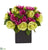 Silk Plants Direct Rose and Azalea Artificial Arrangement - Pack of 1