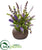 Silk Plants Direct Lavender Artificial Arrangement - Pack of 1