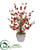 Silk Plants Direct Cherry Blossom Artificial Arrangement - Pack of 1