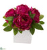 Silk Plants Direct Peony Artificial Arrangement - Orchid - Pack of 1