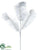 Silk Plants Direct Feather Spray - White - Pack of 24