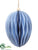 Egg Ornament - Blue Lavender - Pack of 6