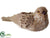 Sisal, Burlap Bird - Natural - Pack of 4
