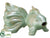 Ceramic Fish - Green - Pack of 2