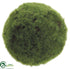 Silk Plants Direct Moss Ball - Green - Pack of 6