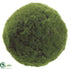 Silk Plants Direct Moss Ball - Green - Pack of 12