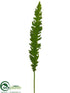 Silk Plants Direct Moss Bird's Nest Fern Spray - Green - Pack of 12