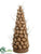 Easter Egg Cone Topiary - Brown - Pack of 2
